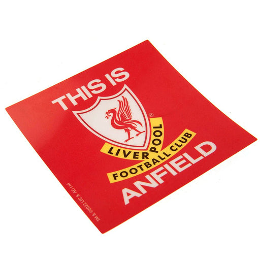 Liverpool FC Single Car Sticker TIA - Excellent Pick