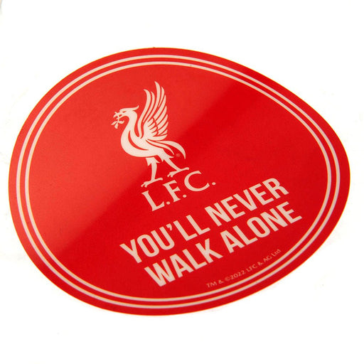 Liverpool FC Single Car Sticker YNWA - Excellent Pick