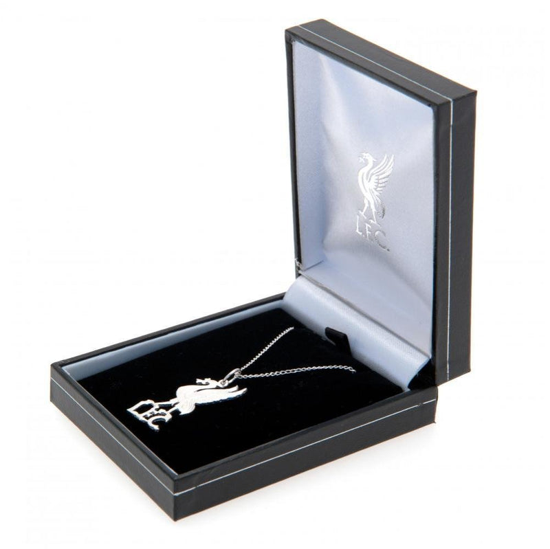 Liverpool FC Sterling Silver Pendant & Chain LB - Excellent Pick