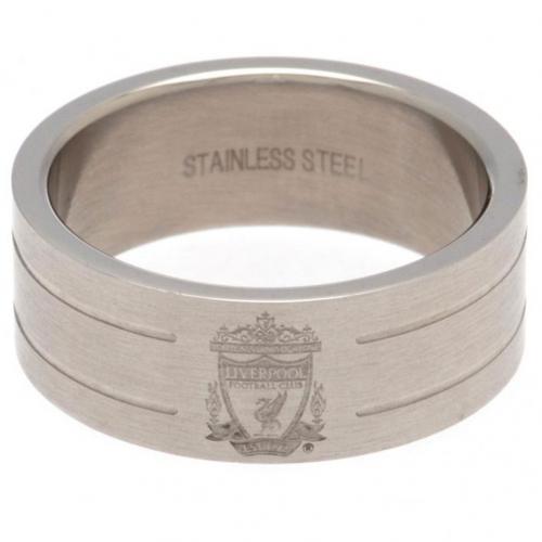 Liverpool FC Stripe Ring Large - Excellent Pick