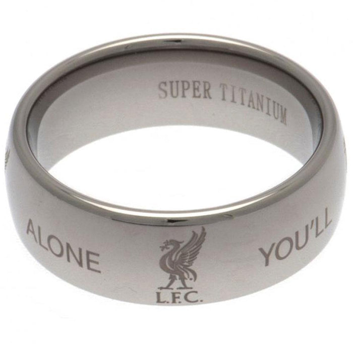 Liverpool FC Super Titanium Ring Small - Excellent Pick