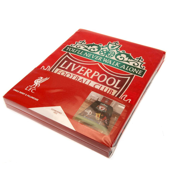 Liverpool FC The Kop Single Duvet Set - Excellent Pick