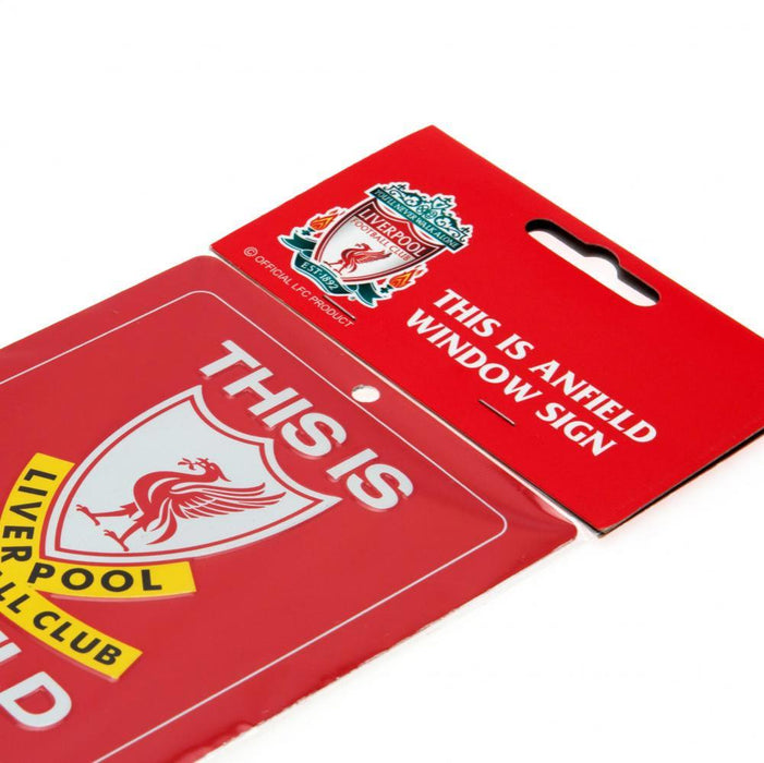 Liverpool FC Window Sign SQ - Excellent Pick