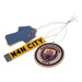 Manchester City FC 3pk Air Freshener - Excellent Pick