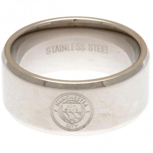 Manchester City FC Band Ring Large - Excellent Pick