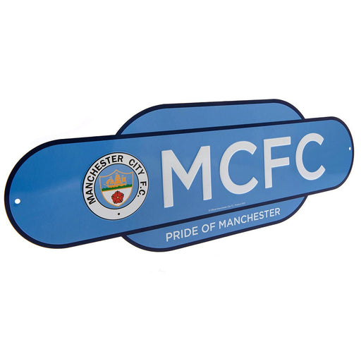 Manchester City FC Colour Retro Sign - Excellent Pick
