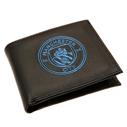 Manchester City Fc Embroidered Wallet - Excellent Pick