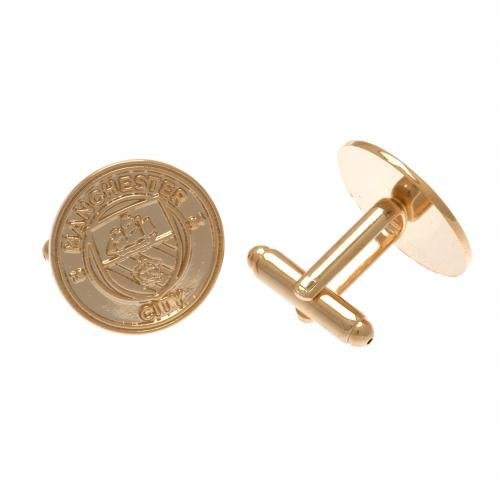 Manchester City FC Gold Plated Cufflinks - Excellent Pick