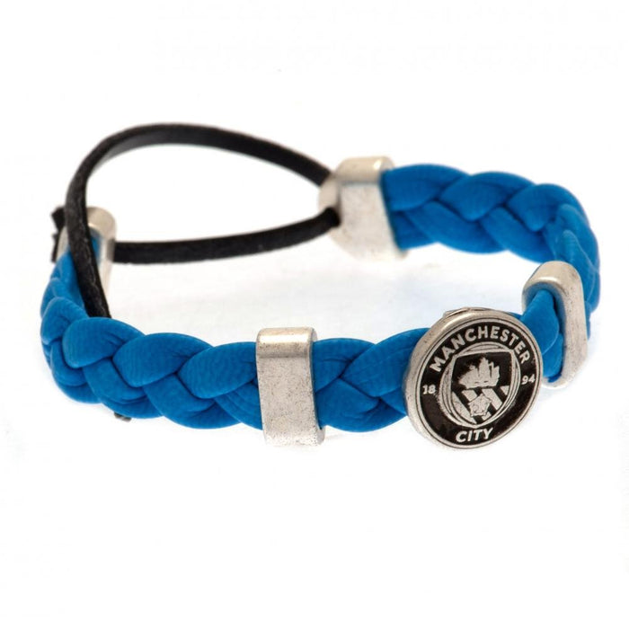 Manchester City FC PU Slider Bracelet - Excellent Pick