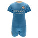 Manchester City Fc Shirt Short Set 9 12 Mths Sq - Excellent Pick