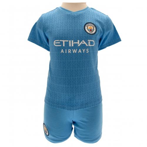 Manchester City Fc Shirt Short Set 9 12 Mths Sq - Excellent Pick