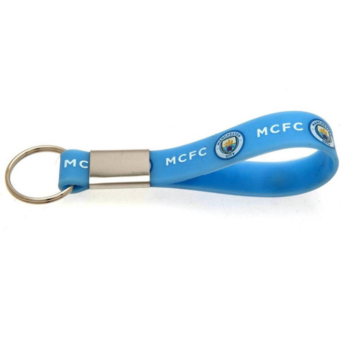 Manchester City FC Silicone Keyring - Excellent Pick