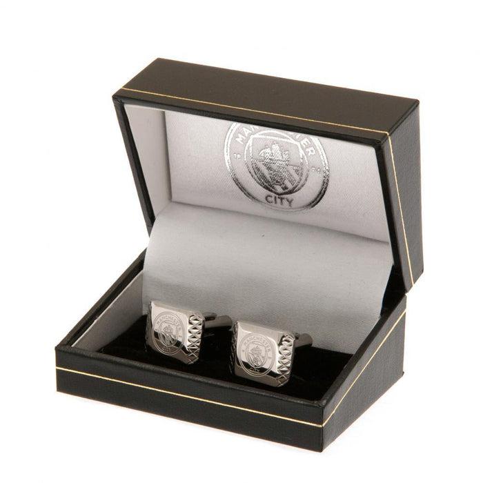 Manchester City FC Stainless Steel Cufflinks PT - Excellent Pick