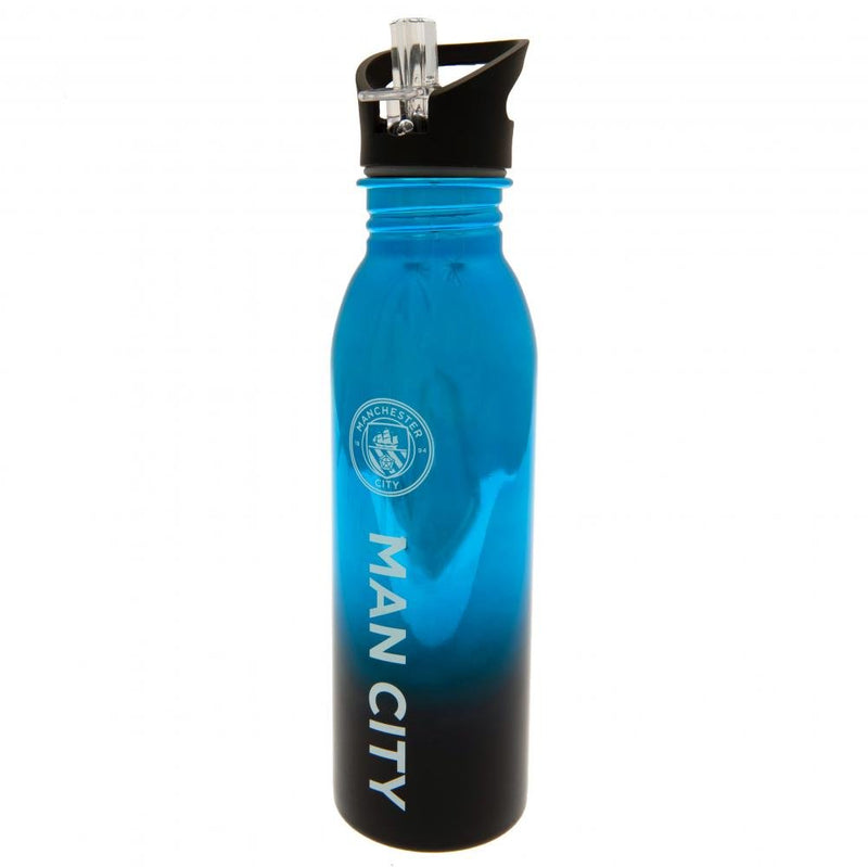 Manchester City FC UV Metallic Drinks Bottle - Excellent Pick