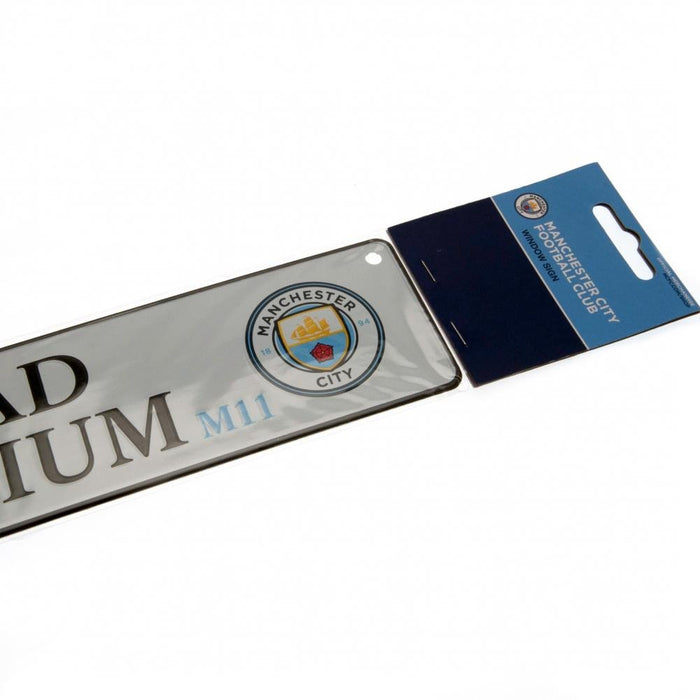 Manchester City FC Window Sign - Excellent Pick