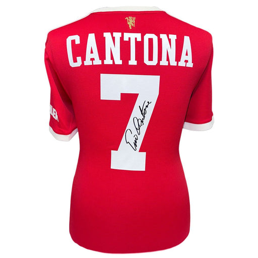 Manchester United FC Cantona Signed Shirt - Excellent Pick