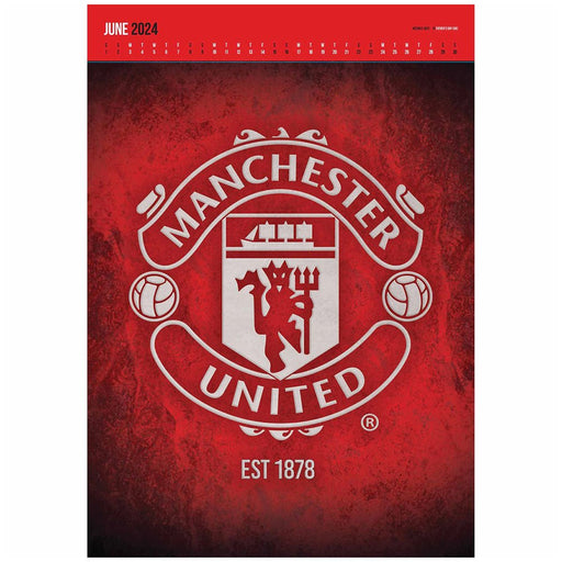 Manchester United FC Deluxe Calendar 2024 - Excellent Pick
