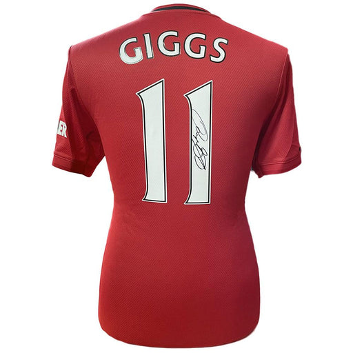 Manchester United FC Giggs Signed Shirt - Excellent Pick