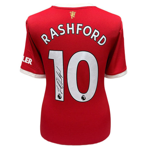 Manchester United FC Rashford Signed Shirt - Excellent Pick
