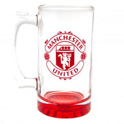 Manchester United Fc Stein Glass Tankard Cc - Excellent Pick