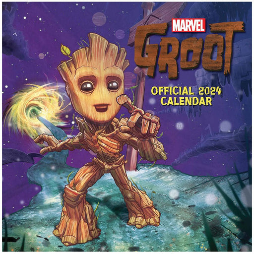 Marvel Square Calendar 2024 Groot - Excellent Pick