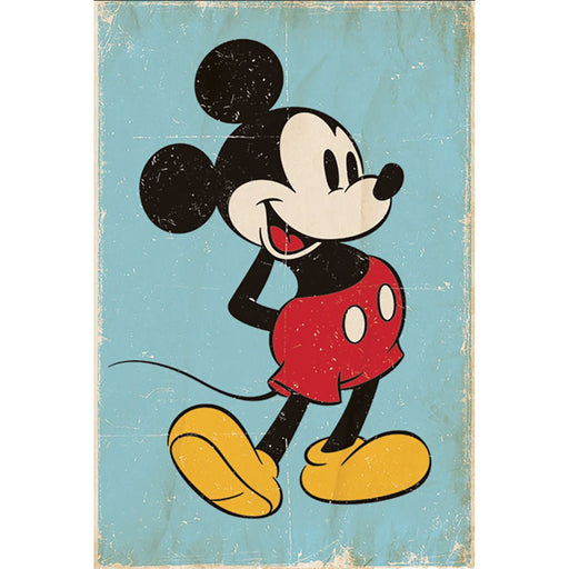Mickey Mouse Poster Retro 57 - Excellent Pick