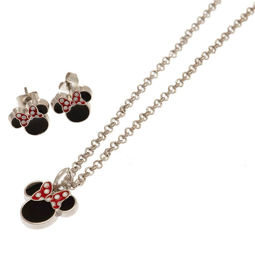 Minnie Mouse Fashion Jewellery Necklace & Earring Set - Excellent Pick