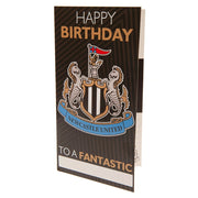 Newcastle United FC Birthday Card Personalised - Excellent Pick