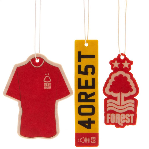 Nottingham Forest FC 3pk Air Freshener - Excellent Pick