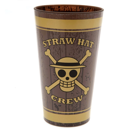 One Piece Premium Large Glass Straw Hat Crew - Excellent Pick
