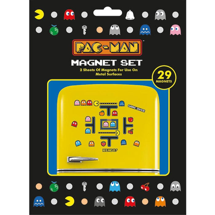 Pac-Man Fridge Magnet Set - Excellent Pick