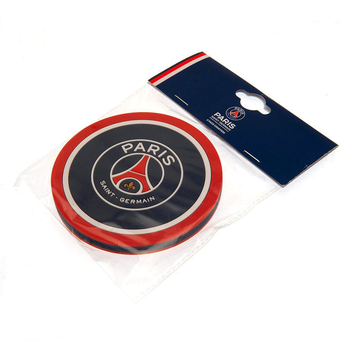 Paris Saint Germain FC 2pk Coaster Set - Excellent Pick