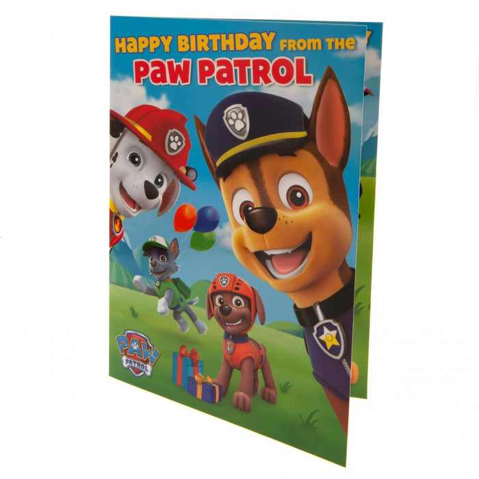 Paw Patrol Birthday Sound Card - Excellent Pick