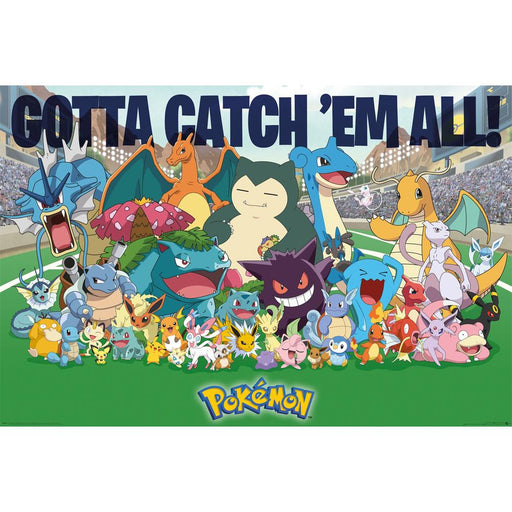 Pokemon Poster All Time Favorites 187 - Excellent Pick