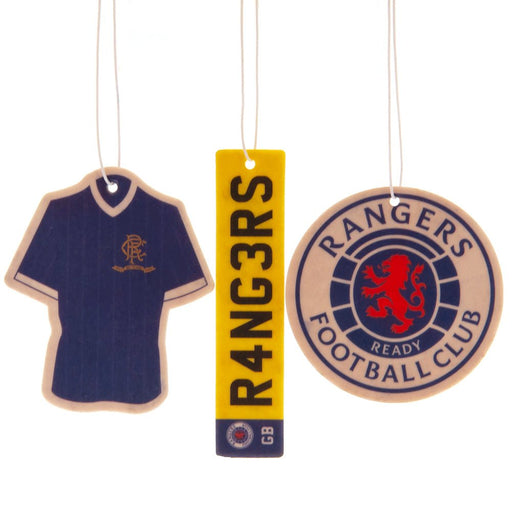 Rangers FC 3pk Air Freshener - Excellent Pick