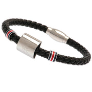 Rangers FC Colour Ring Leather Bracelet - Excellent Pick