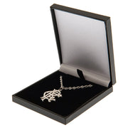 Rangers FC Silver Plated Boxed Pendant - Excellent Pick