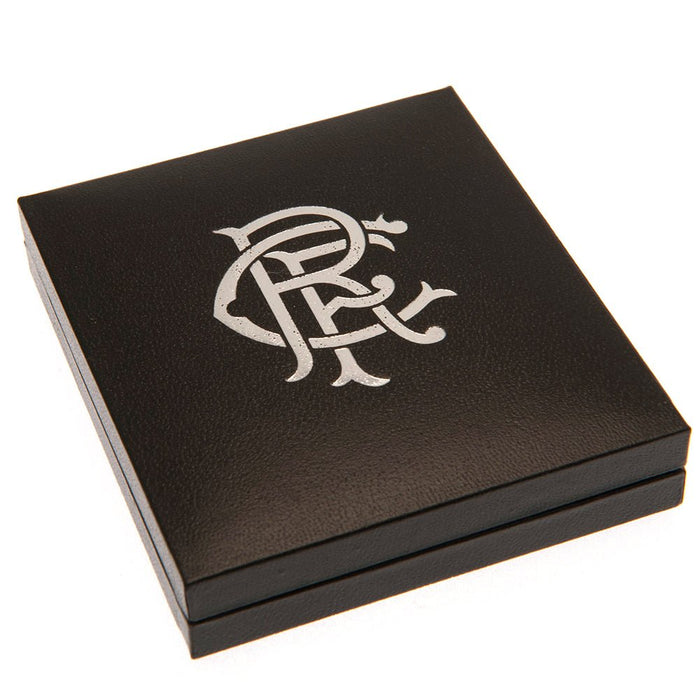 Rangers FC Silver Plated Boxed Pendant - Excellent Pick