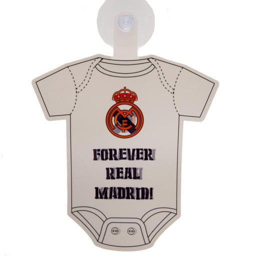 Real Madrid FC Baby On Board Sign - Excellent Pick