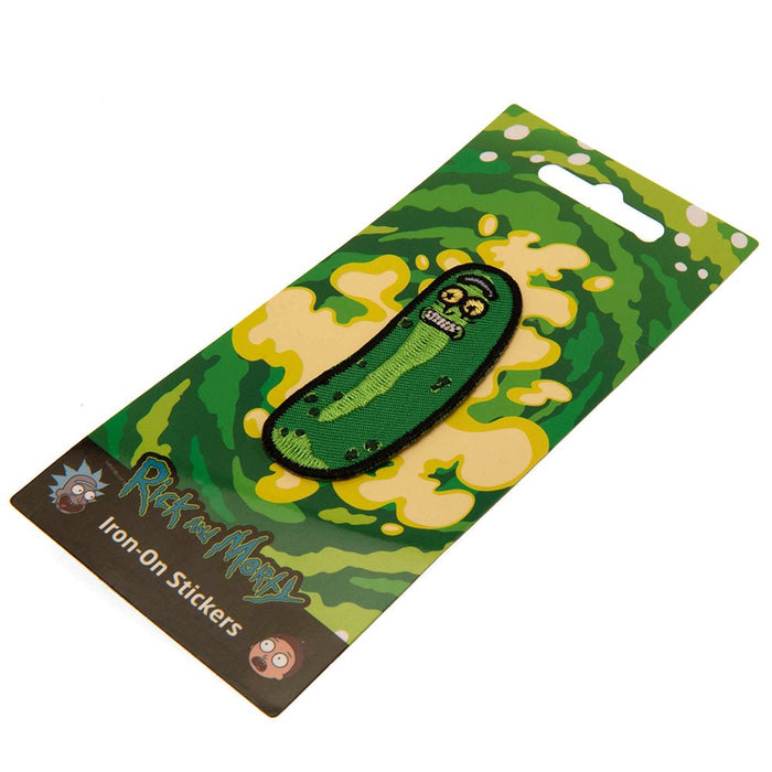 Rick And Morty Iron-On Patch Pickle Rick - Excellent Pick