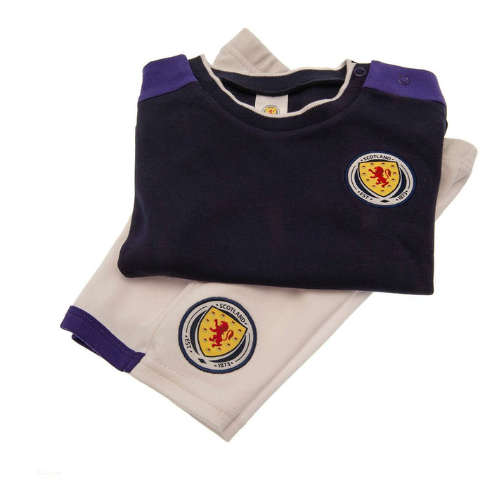 Scottish FA Shirt & Short Set 18-23 Mths TN - Excellent Pick