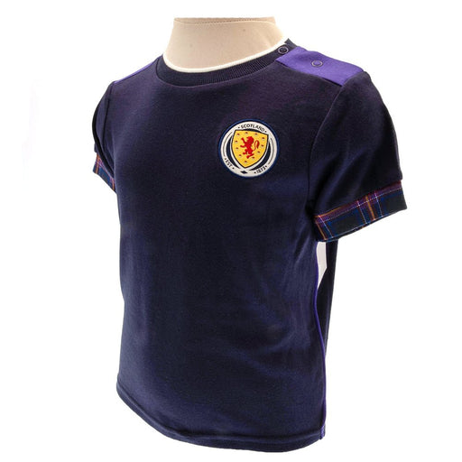 Scottish FA Shirt & Short Set 9-12 Mths TN - Excellent Pick