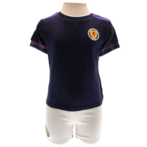 Scottish FA Shirt & Short Set 9-12 Mths TN - Excellent Pick
