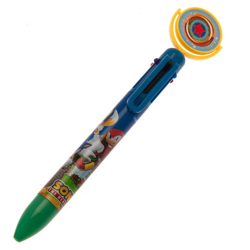 Sonic The Hedgehog Multi Coloured Pen - Excellent Pick