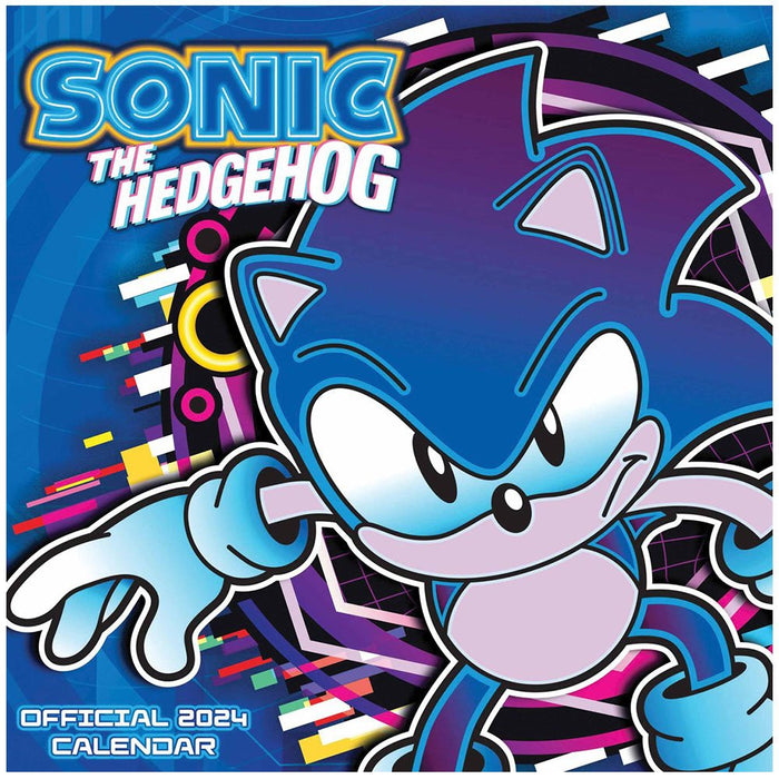 Sonic The Hedgehog Square Calendar 2024 - Excellent Pick
