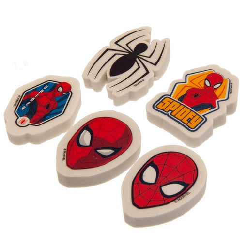 Spider-Man 5pk Eraser Set - Excellent Pick