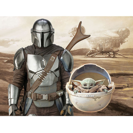 Star Wars: The Mandalorian 3D Image Puzzle 500pc Clan of Two - Excellent Pick