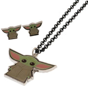 Star Wars: The Mandalorian Fashion Jewellery Necklace & Earring Set - Excellent Pick