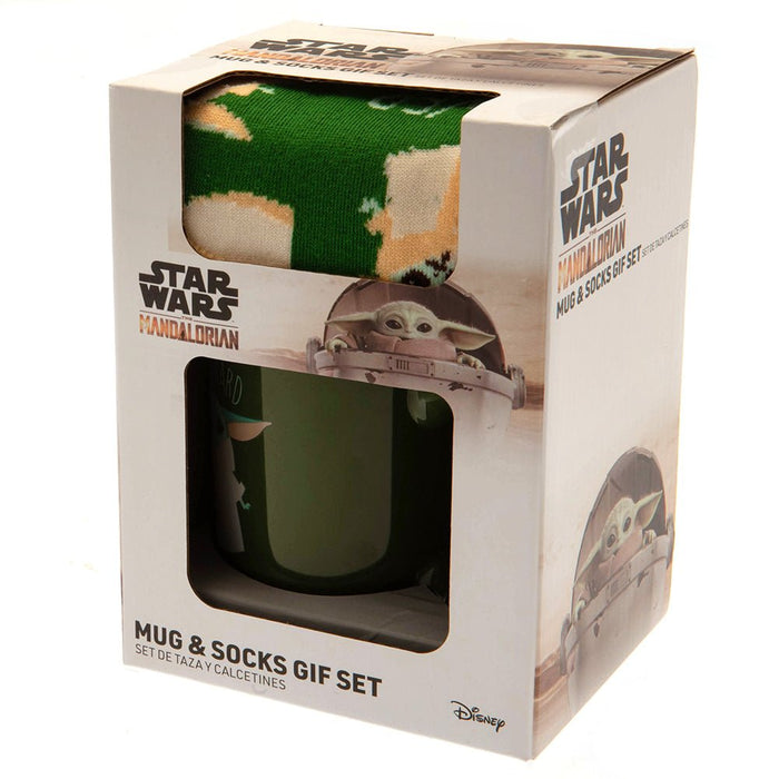 Star Wars: The Mandalorian Mug & Sock Set - Excellent Pick