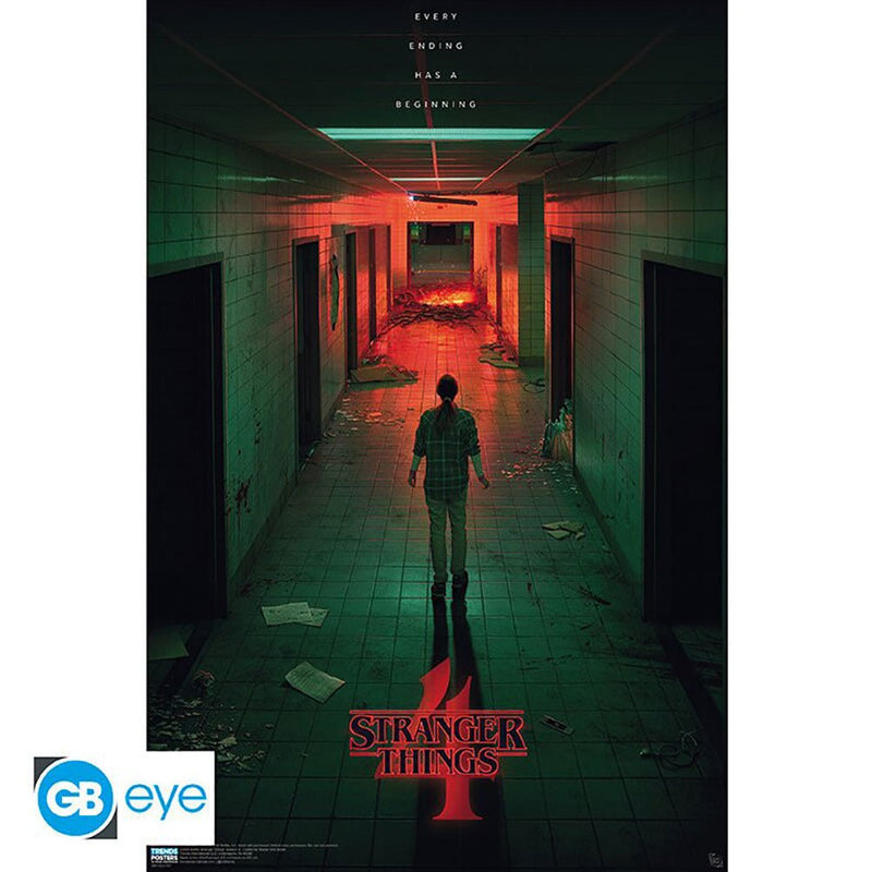 Stranger Things 4 Poster Hawkins Lab 61 - Excellent Pick